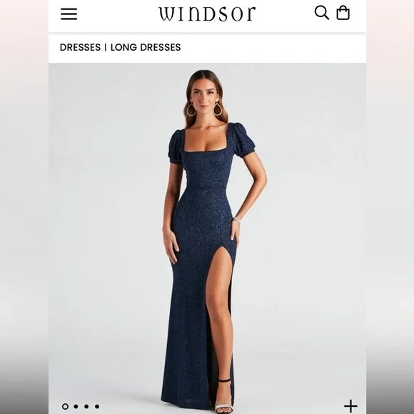 Brand new Windsor Sophie Glitter Knit Mermaid Dress
